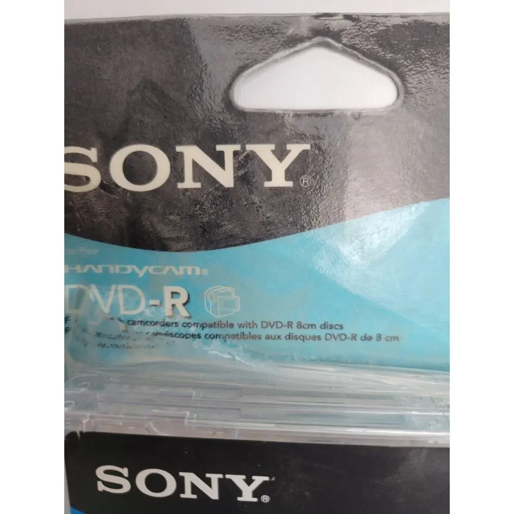 New 3 PACK Sony Handycam Video Camera DVD-R 1.4 GB 30 Minute Single Sided
